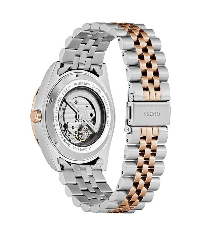 Guess  Connoisseur GW0984G5 Automatik Blau Herrenuhr