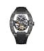 Bonest Gatti  BG9960-A1 K9 Crystal Skeleton Automatik Schwarz Herrenuhr