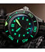 Bonest Gatti  Bonest Gatti BG8001-C2 Submariner Automatik Silber Herrenuhr