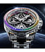 Bonest Gatti  BG7007-G1 K9 Crystal Tourbillon Automatik Transparent Herrenuhr