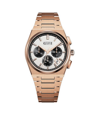 Bonest Gatti  BG8016-S4 Multifunction Quarz Rosé-Gold Herrenuhr