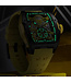 Bonest Gatti  BG5502-A1 Tonneau Skeleton Automatik Schwarz Herrenuhr