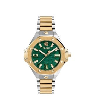 Philipp Plein  Lady Royal PWBDA0724 Bicolor/Grün Damenuhr