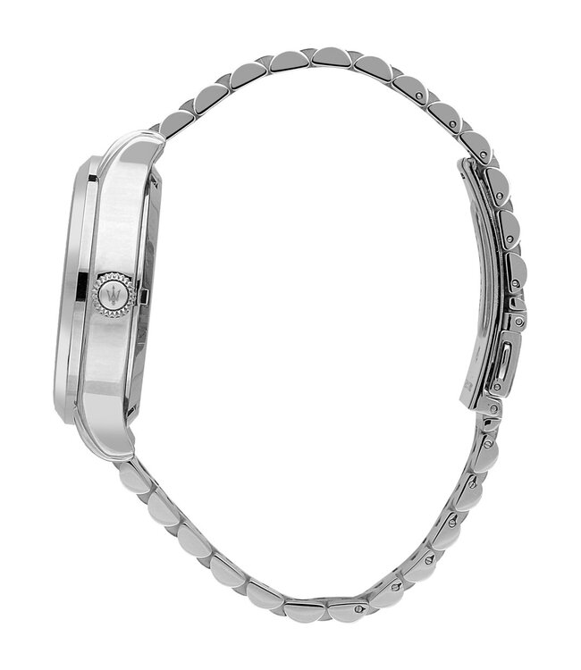 Maserati   Epoca Automatik R8823118019 Silber/Grün Herrenuhr