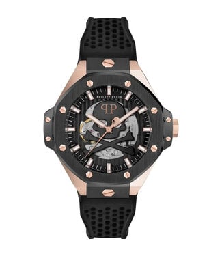 Philipp Plein  $keleton Royal PWPFA0224 Rosé-Gold/Schwarz Herrenuhr