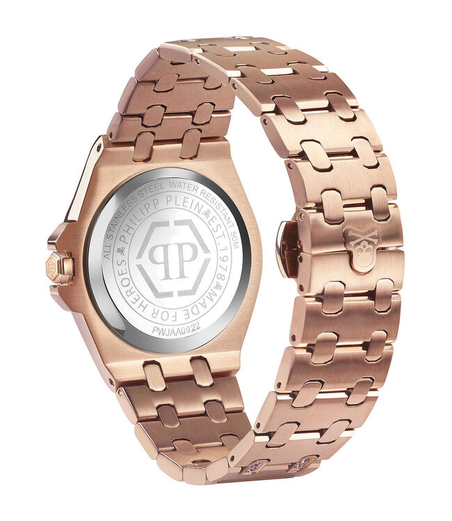 Philipp Plein   Extreme Lady PWJAA0922 Rosé-Gold/Lila Damenuhr