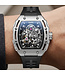 Mark Fairwhale  BARRELIX FW-6700 Skeleton Automatik Silber/Schwarz Herrenuhr