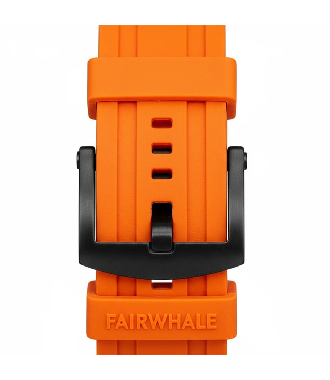 Mark Fairwhale TONNEVAR FW-6660 Tonneau Skeleton Automatik Schwarz/Orange Herrenuhr