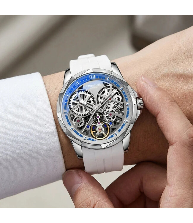 Mark Fairwhale RYVEX FW-6030 Sport Automatik Weiss Herrenuhr