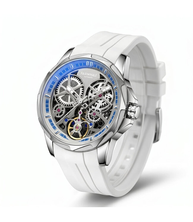 Mark Fairwhale RYVEX FW-6030 Sport Automatik Weiss Herrenuhr