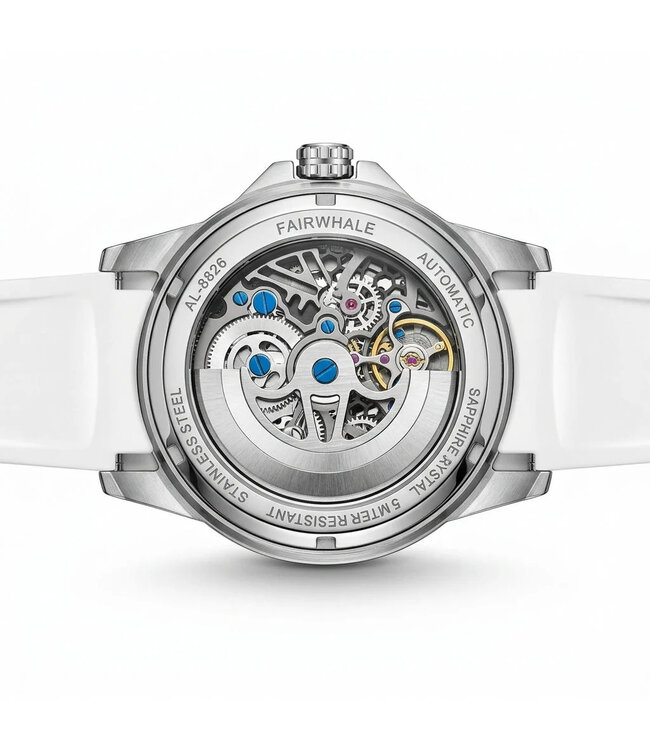 Mark Fairwhale RYVEX FW-6030 Sport Automatik Weiss Herrenuhr