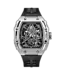 Mark Fairwhale TONNEXOR FW-6650 Tonneau Skeleton Automatik Silber/Schwarz Herrenuhr