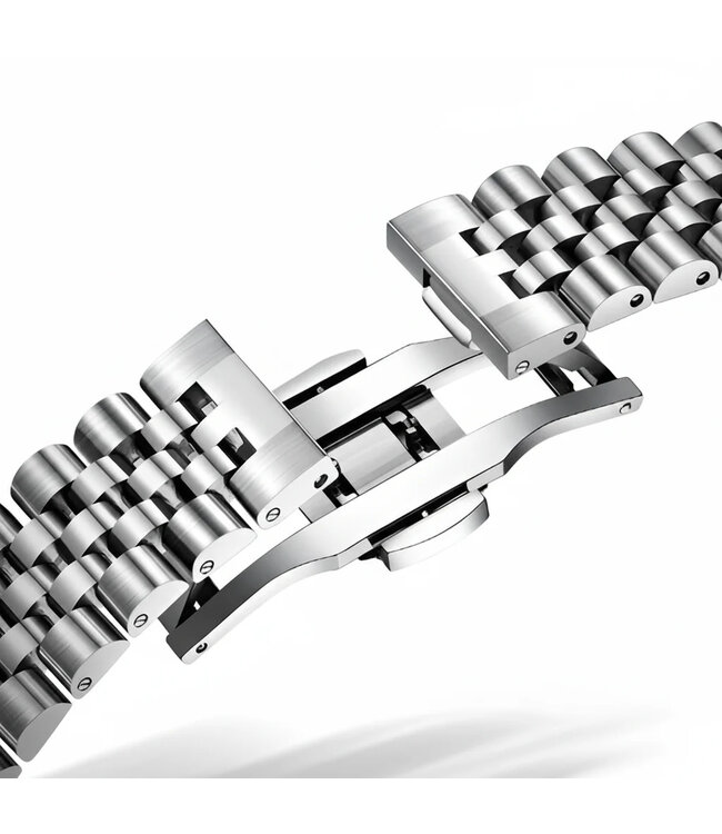 Mark Fairwhale  VELUXOR FW-5017 Quarz Datum Silber/Türkis Herrenuhr