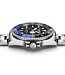Mark Fairwhale VELTORIS FW-5140 Quarz Datum Silber/Schwarz/Blau Herrenuhr