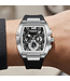 Mark Fairwhale  TONNERIX FW-5950 Tonneau Chronograph Silber/Schwarz Herrenuhr