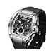 Mark Fairwhale  TONNERIX FW-5950 Tonneau Chronograph Silber/Schwarz Herrenuhr