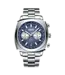 Mark Fairwhale AURIXON FW-5900 Rattrapante Chronograph Silber/Blau Herrenuhr