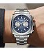 Mark Fairwhale AURIXON FW-5900 Rattrapante Chronograph Silber/Blau Herrenuhr