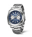 Mark Fairwhale AURIXON FW-5900 Rattrapante Chronograph Silber/Blau Herrenuhr