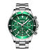 Mark Fairwhale  SPORTRIX FW-5770 Sport Quarz Silber/Grün Herrenuhr
