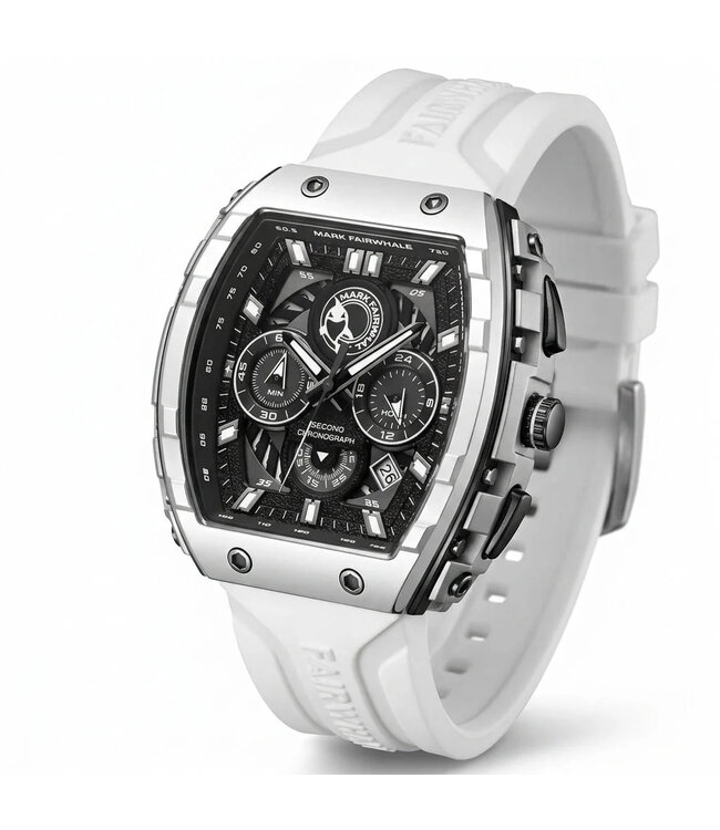 Mark Fairwhale  BOLTRON FW-5670 Chronograph Weiss Herrenuhr