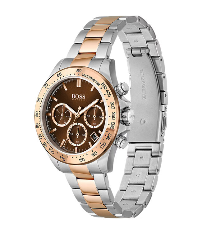 Hugo Boss  Novia 1502617 Quarz Bicolor/Braun Damenuhr