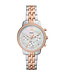 Fossil Neutra Chronograph ES5279 Bicolor/Perlmutt Damenuhr