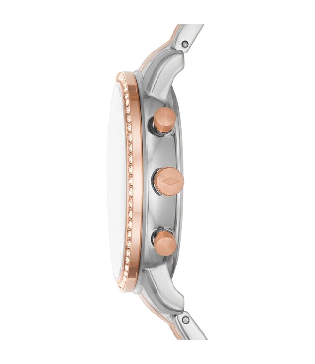 Fossil Neutra Chronograph ES5279 Bicolor/Perlmutt Damenuhr