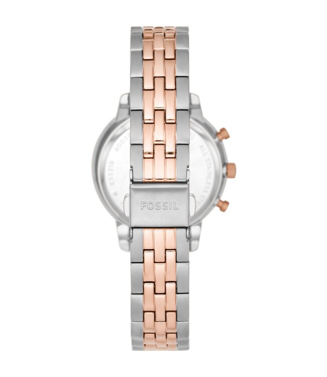 Fossil Neutra Chronograph ES5279 Bicolor/Perlmutt Damenuhr