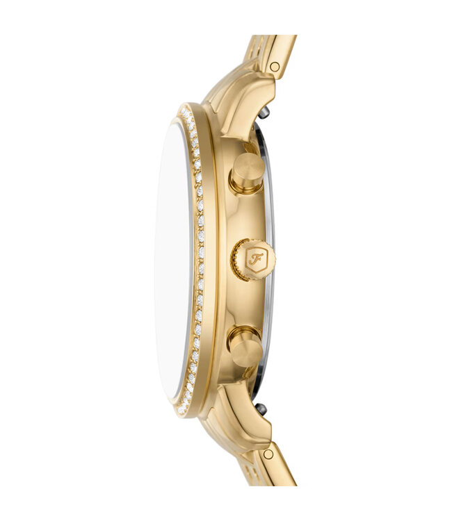 Fossil  Neutra Chronograph ES5358 Gold/Perlmutt Damenuhr