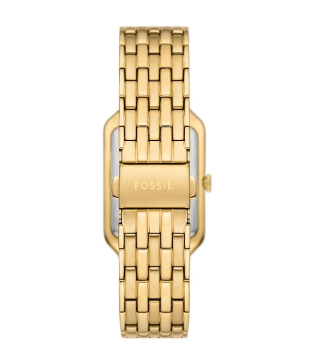 Fossil Raquel ES5341 Quarz Datum Gold/Malachit Damenuhr