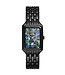 Fossil Raquel ES5340 Quarz Datum Schwarz/Abalone Damenuhr