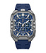 Police Bullhead PEWGO0092205 Chronograph Blau/Grau Herrenuhr