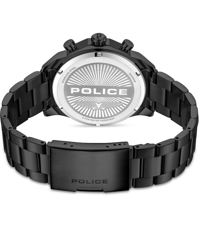 Police Soul PEWGK0053902-SET Multifunction Schwarz Herrenuhr Set