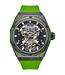 Police Dayton PEWGR0082303 Automatik Silber/Grün Herrenuhr