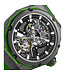 Police Dayton PEWGR0082303 Automatik Silber/Grün Herrenuhr