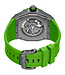 Police Dayton PEWGR0082303 Automatik Silber/Grün Herrenuhr
