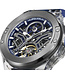 Police Cyclone PEWGR0082204 Automatik Silber/Blau Herrenuhr