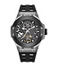 Police Cyclone PEWGR0082203 Automatik Silber/Schwarz Herrenuhr