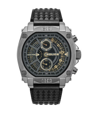 Police Norwood PEWGF0040002 Multifunction Gunmetal/Grau Herrenuhr