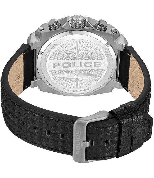Police Norwood PEWGF0040002 Multifunction Gunmetal/Grau Herrenuhr