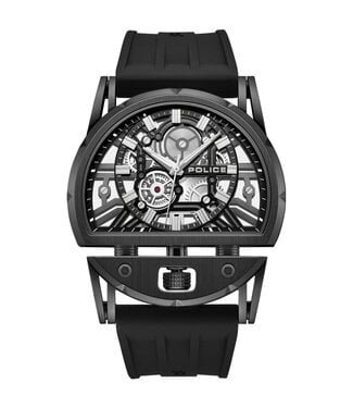 Police Daintree 2.0 PEWGM0081507 Quarz Silber/Schwarz Herrenuhr
