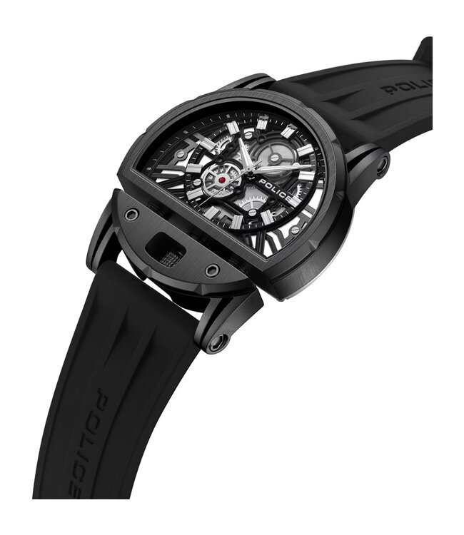 Police Daintree 2.0 PEWGM0081507 Quarz Silber/Schwarz Herrenuhr