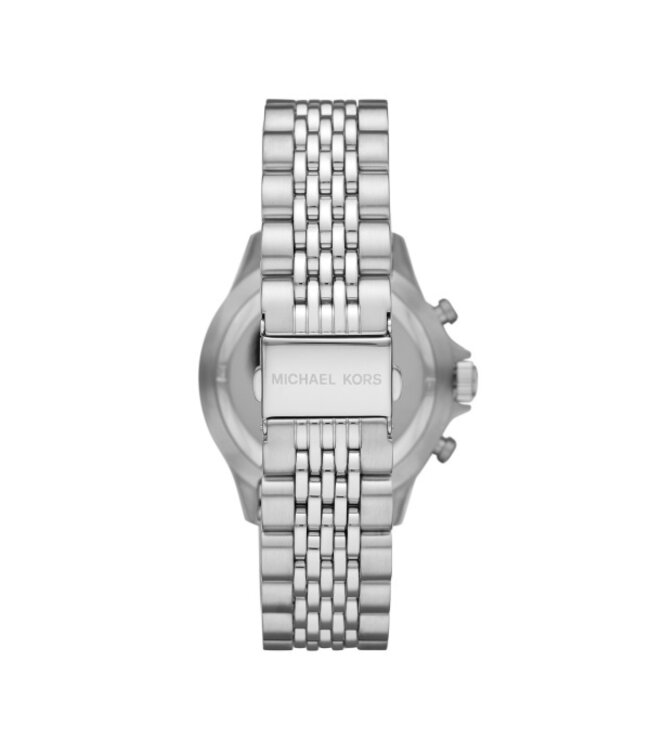 Michael Kors  Bayville Chronograph MK8749 Silber/Schwarz Herrenuhr