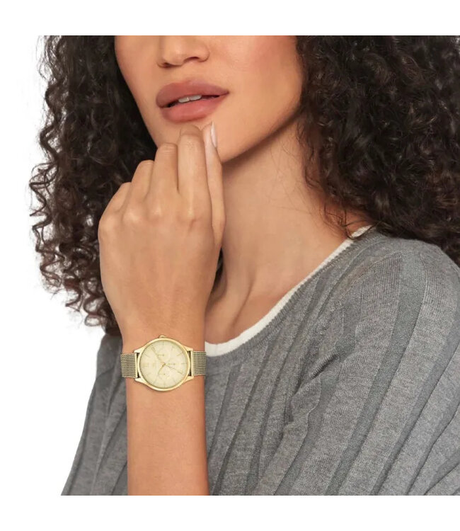 Tommy Hilfiger   Layla 1782458 Quarz Multifunction Gold Damenuhr