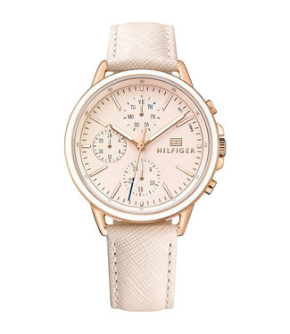 Tommy Hilfiger  Carly 1781789 Damenuhr Lachs/Rosé Leder