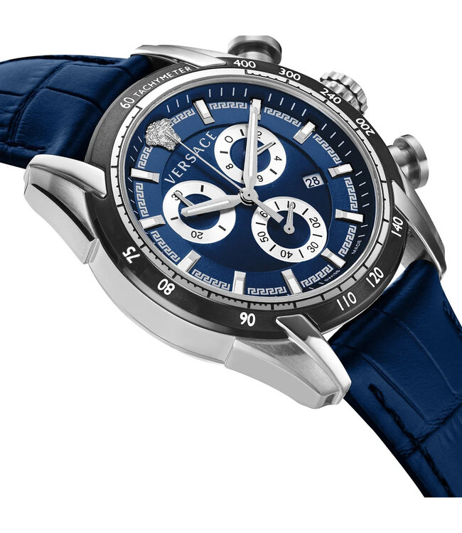 Versace   V-Ray Chronograph VE2I00721 Swiss Made Blau Herrenuhr