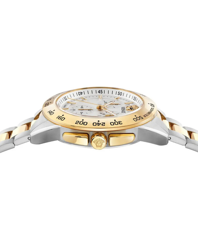Versace  V-Sport Chronograph VEKIA0525 Bicolor/Silber Herrenuhr