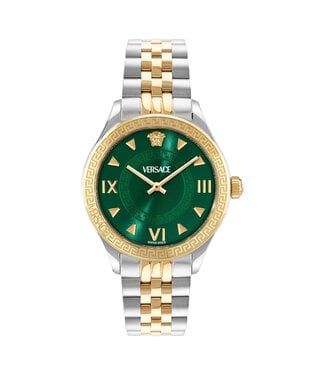 Versace  Hellenyium Lady VE2S01125 Swiss Made Bicolor/Grün Damenuhr