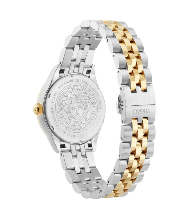 Versace   Hellenyium Lady VE2S01125 Swiss Made Bicolor/Grün Damenuhr